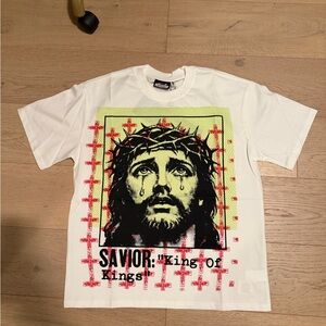 White Savior Graphic Tee by Mistake